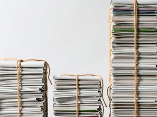 Newsprint preset example