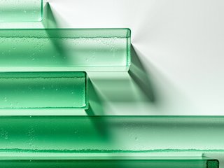 Bottle Glass as a bar chart