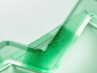 Bottle Glass as a line chart