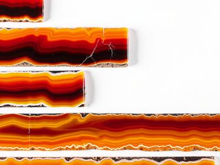Fairburn Agate as a bar chart