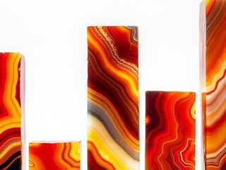Fairburn Agate as a column chart