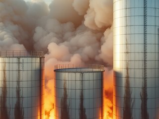 Industrial Inferno preset example