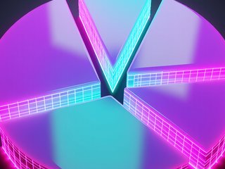 Vaporwave preset example